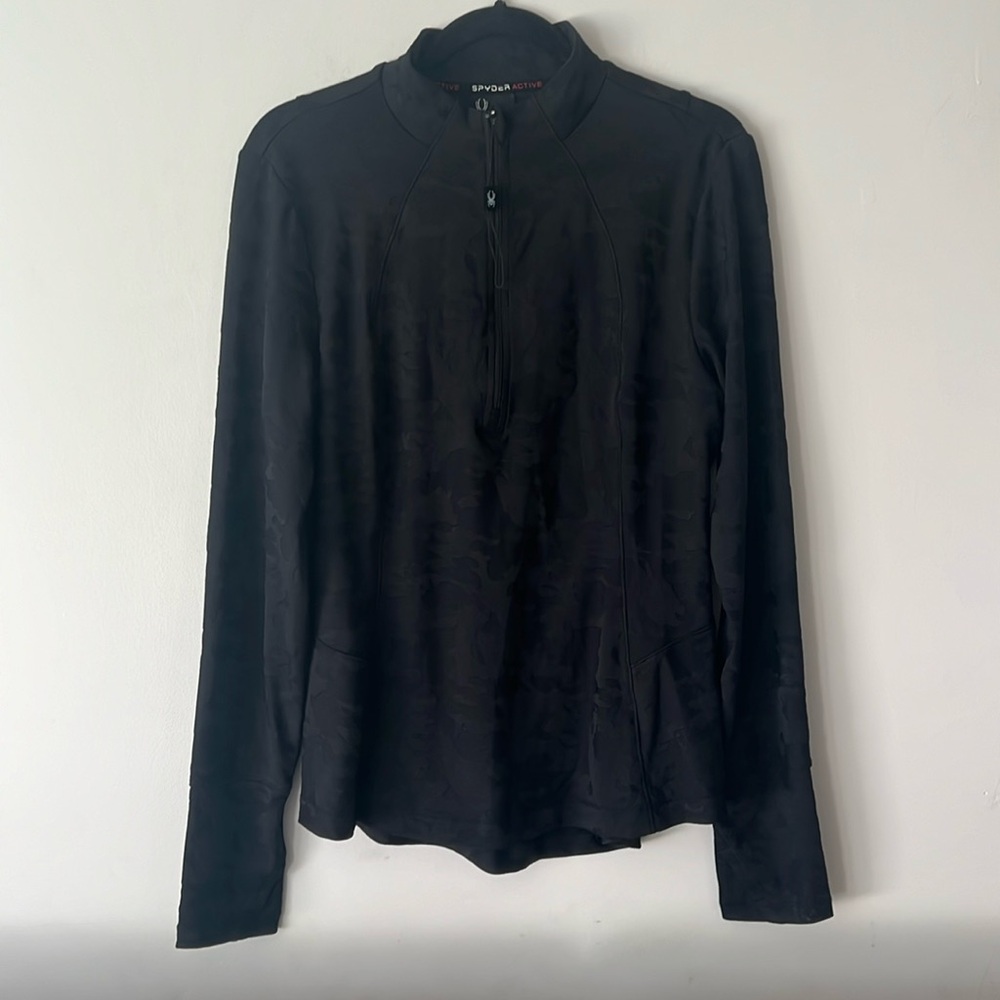 Spyder 1/4 zip women’s - BLACK